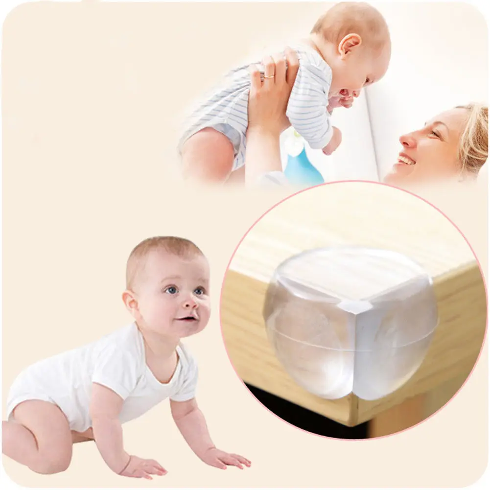 

1xProtection Table Corner Baby Safety Silicone Protector Children Safety Edge & Corner Guards for bed computer table closet