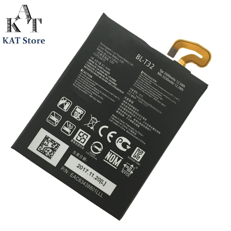 BL T32 3300mAh батарея телефона для LG G6 G600L/S/K/V H870 H871 H872 H873 LS993 US997 VS988 Замена батареи