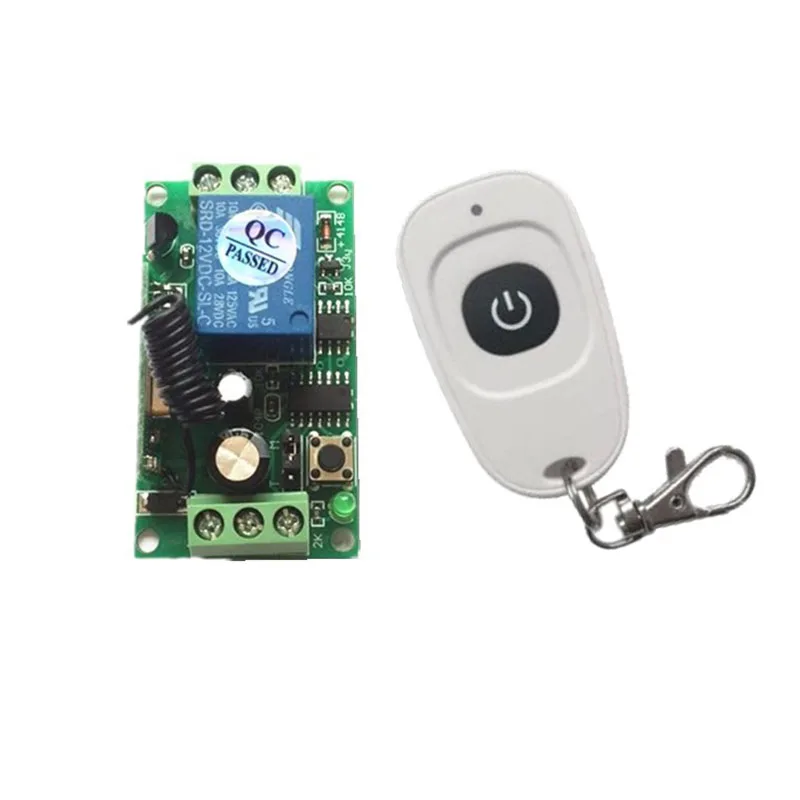 DC12V 1CH 10A беспроводной переключатель системы дистанционного управления приемник