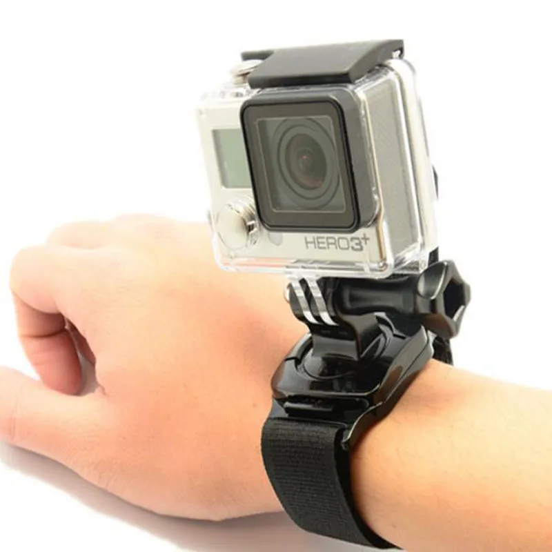 Браслет на запястье с поворотом 360 градусов ремешок руку для Gopro Hero 6 3 4 5 Xiaomi yi SJCAM