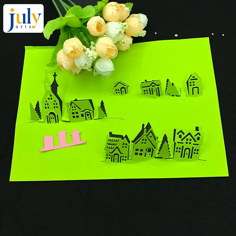 Julyarts 85*198 мм Строительные штампы Скрапбукинг Nouveau Arrivage металлические режущие штампы Новые