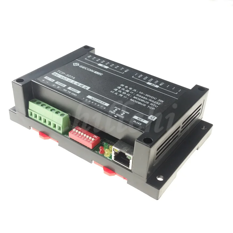 8AI4AO аналоговый входной и выходной модуль Ethernet RS485 RJ45 232 интерфейс Modbus