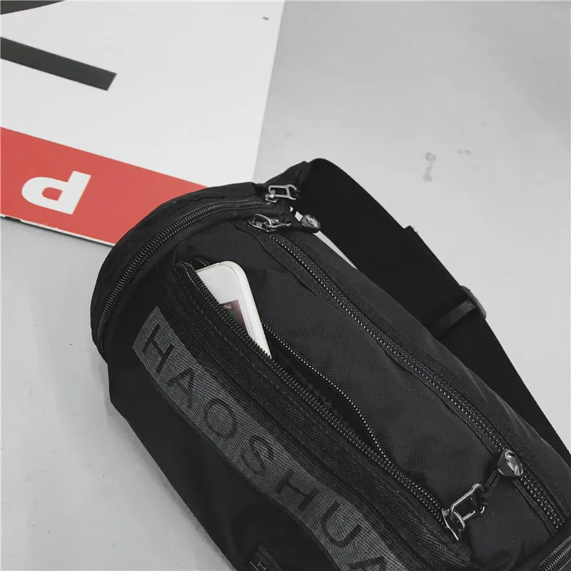 Водонепроницаемая поясная сумка для мужчин кошелек на молнии мобильного