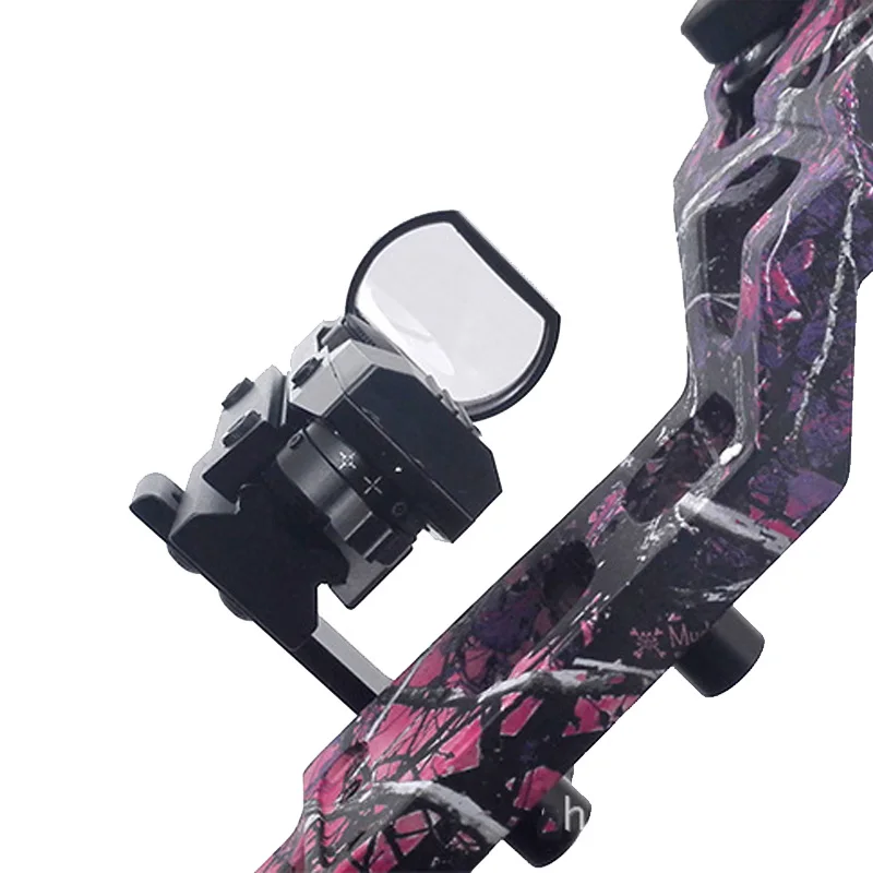 Hunting Archery CNC Bow Sight Aiming Lamp Bracket Mount for Red Dot Laser Reflex Fits Compound Recurve | Спорт и развлечения