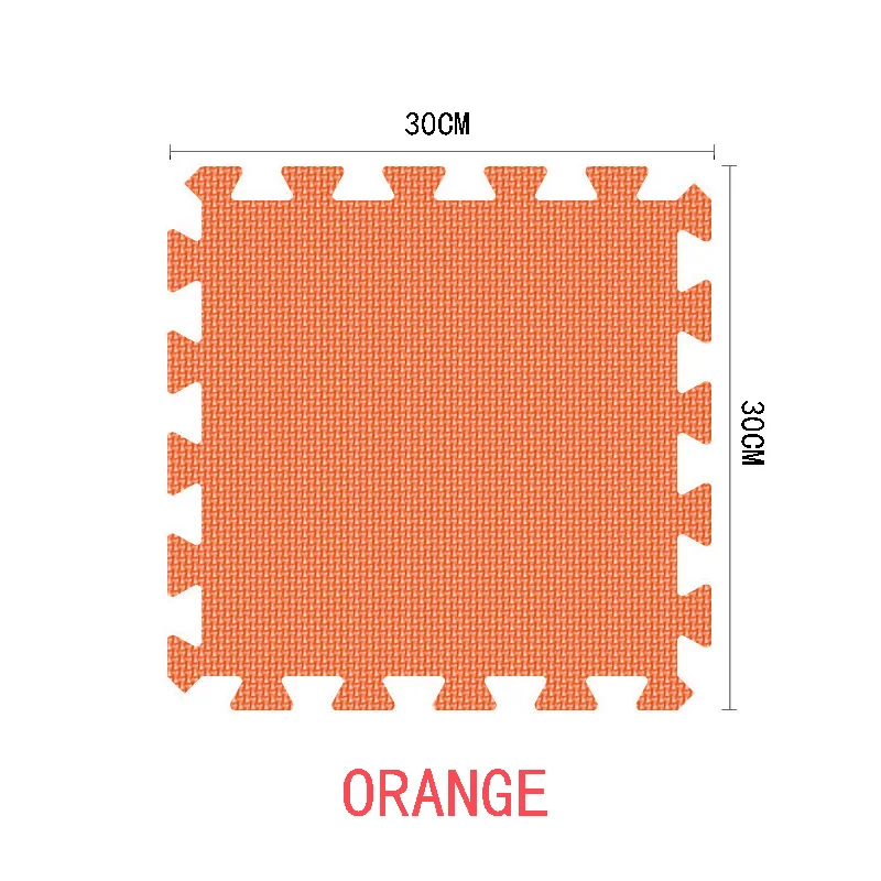 orange 9/18/24/30 шт./лот поплавки-приманки из мягкой пены EVA детские, для малышей детский игровой коврик черно-белый цвет головоломки коврики 30x30x1 см - Цвет: orange
