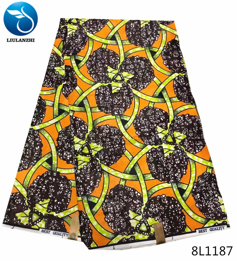 LIULANZHI african wax fabric 6 yards ankara new model printed cheap wholesales china 8L1186-1196 | Дом и сад