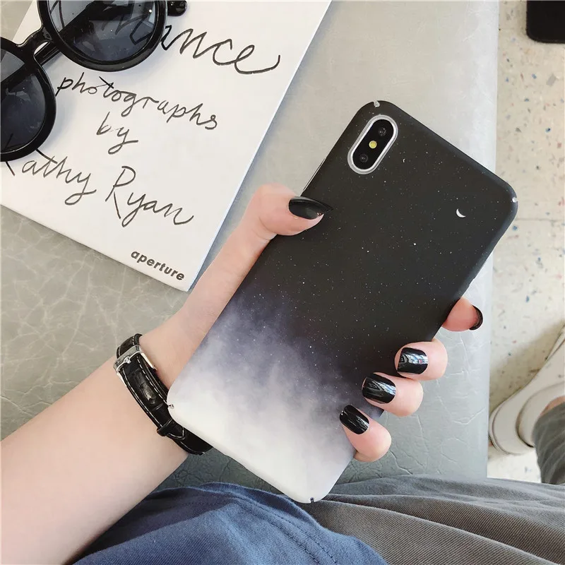 LANCHE Night sky Phone Case For Huawei P20 P30 Lite Mate 20 Pro Nova6 Hard PC On Honor lite 10 8X V10 V20 V30 |