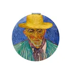 JWEIJIAO абстрактный художник Ван Гог Автопортрет карманное зеркало сделай сам круглые инструменты аксессуары зеркала 2019 PT81