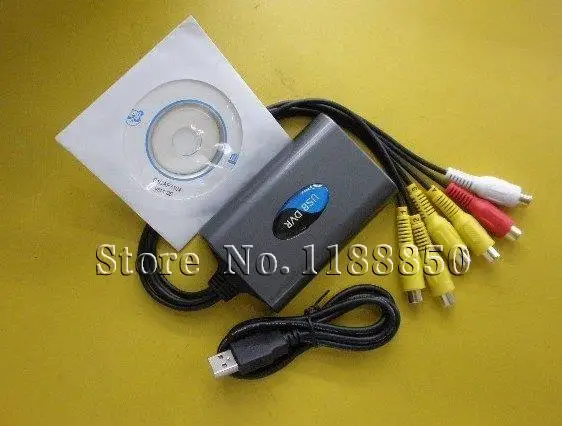 TL2696 EZCAP 4 Channel USB 2.0 DVR Video Audio Capture Adapter With PTZ Control CCTV/Digital Security Camera Recorder | Электроника
