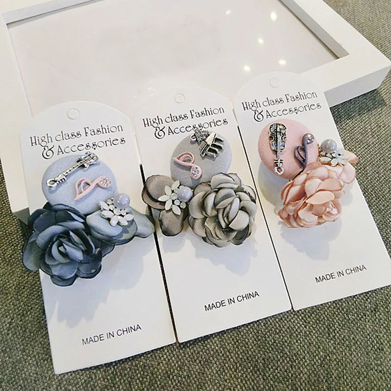 Европа и США популярные multi Цветочные нотки брошь fy17090601|flower brooch|popular broochbrooch flower |