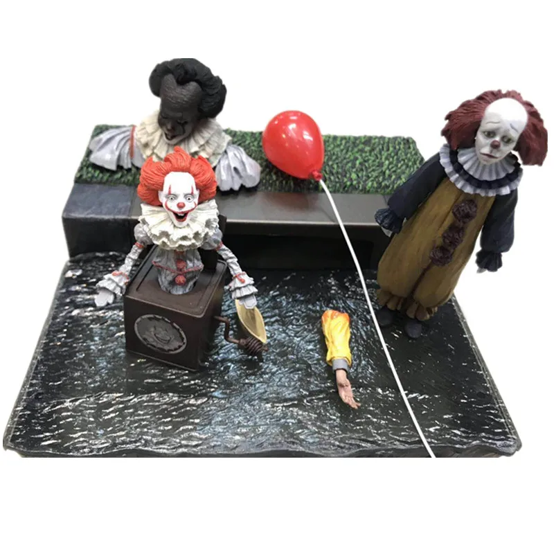 Набор аксессуаров NECA Pennywise 2017 Ultimate Reel игрушки Stephen King ПВХ экшн фигурка