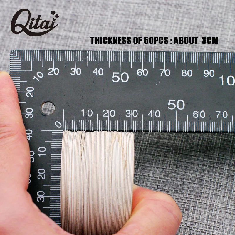 QITAI карта этикетка 50 шт./компл. DIY ремесло бумага свадебные деревянные Этикетки из