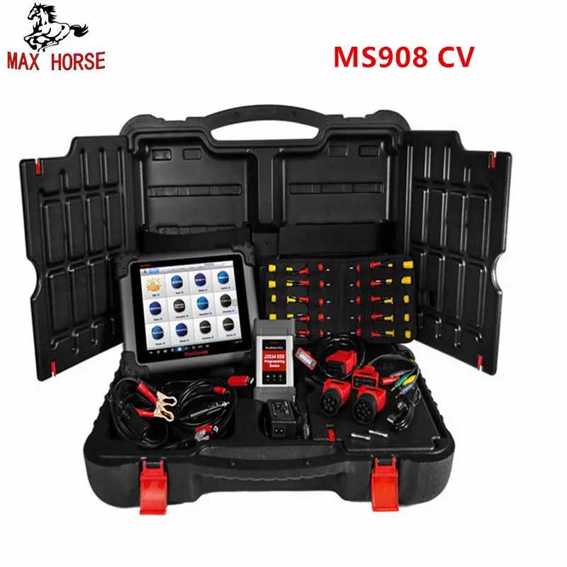 Autel Maxisys 908 CV диагностический сканер полный Системы ЭБУ кодирования MS908 для