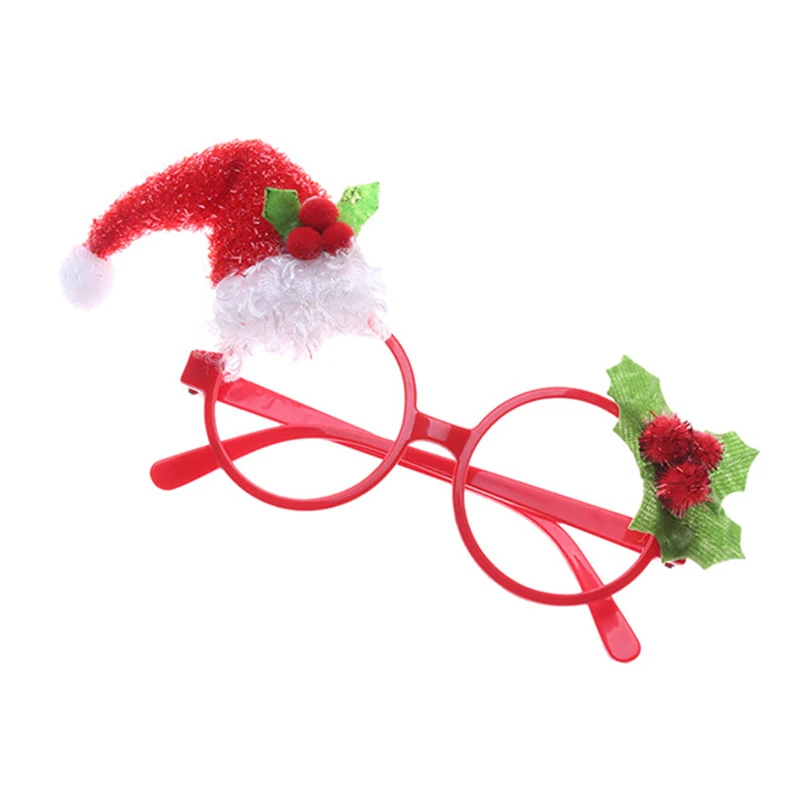 M.J.D. Christmas Decorations For Home Decor New Year Glasses Gifts Children Santa Claus Reindeer Rabit Ornaments | Дом и сад