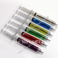 free shipping new syringe penball pen fashion penballpoint penball pengift ball pentoy pensone pen for a opp bag