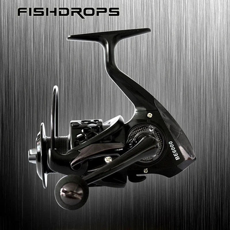 Рыболовная катушка Fishdrops 12 шариковых подшипников выдолбленная спиннинговая