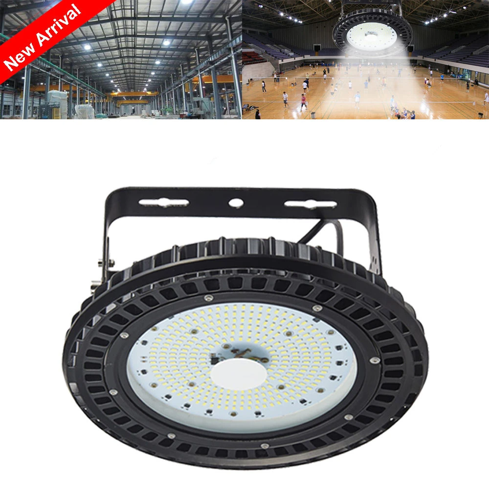 

2PCS GERUITE 100W UFO Industry Light Hall LED Lamp SMD 5730 220V 110V Mining High Bay Lights Industrial Lighting Ceiling Light