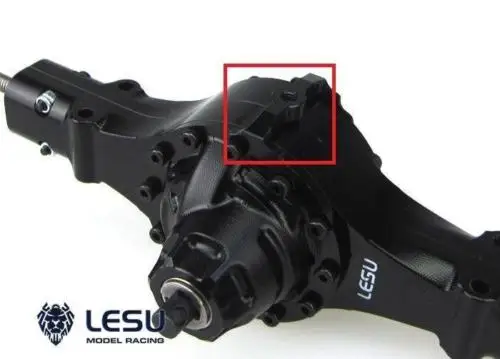 LESU M3 V образный вал металлический фиксированный держатель для 1/14 Tamiya RC Трактор