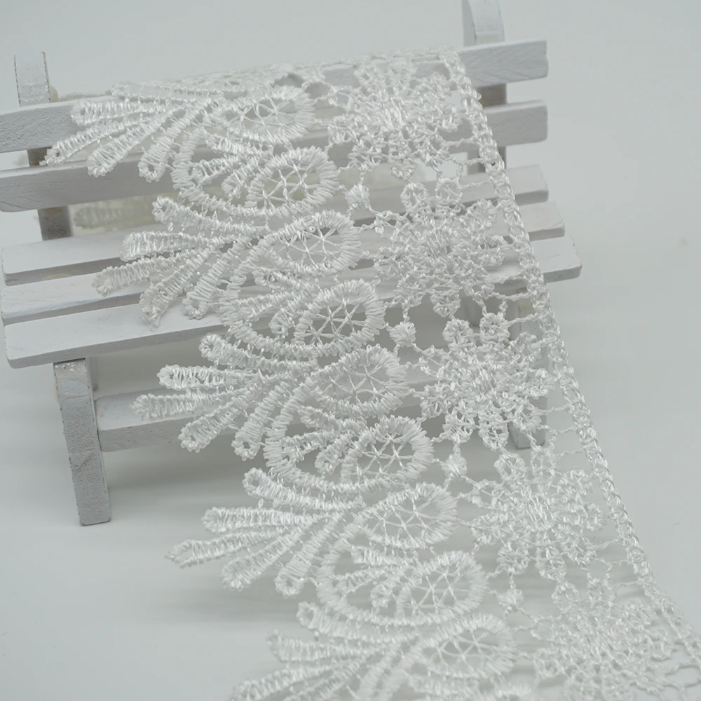 Кружевное украшение лентами для костюма 2 ярда 8 см отделка платья аппликация