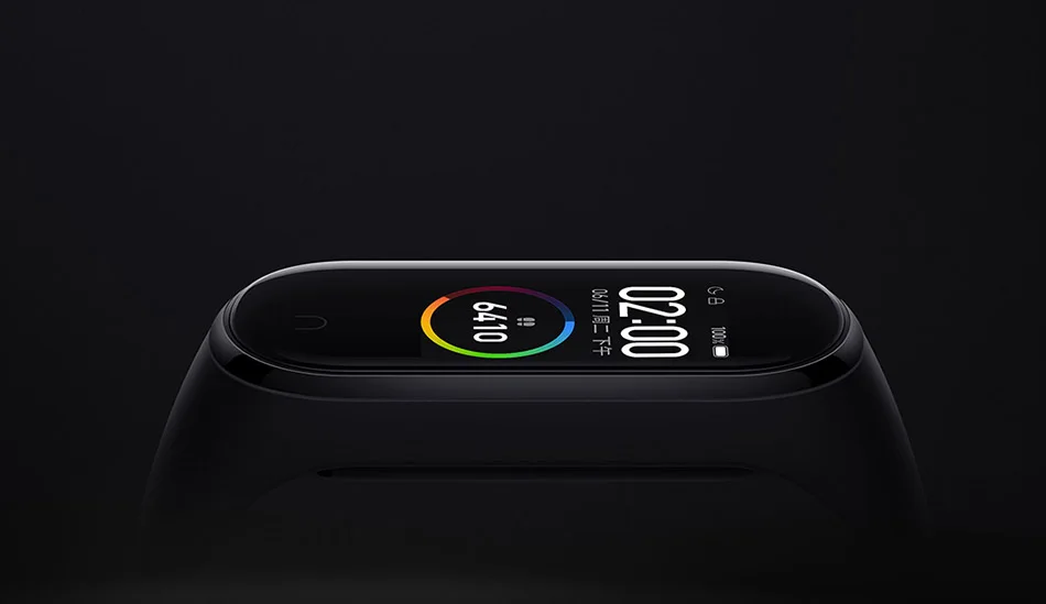 Xiaomi mi Band 4 Смарт mi band цветной экран браслет пульсометр фитнес Bluetooth 5,0 50 м плавание mi ng водонепроницаемый смарт-браслет