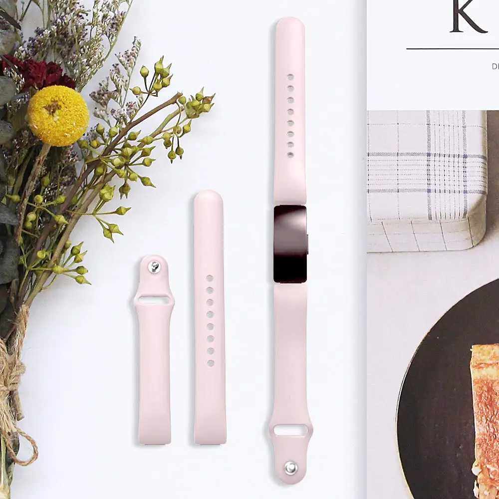 Сменный Силиконовый Браслет для Fitbit Inspire hr наручный ремешок разных цветов для Fitbit Inspire/Inspire HR Band маленький большой