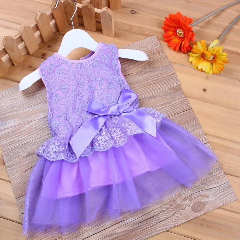 

New Sweet Baby Girl Dress Long Sleeve 1 Year Baby Birthday Dress Newborn Bow Infant Girls Party Dresses-45