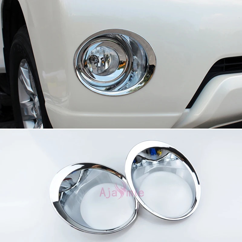 Аксессуары для Toyota Land Cruiser 150 Prado LC150 FJ150- передняя противотуманная фара, накладка на светильник, хромированная отделка автомобиля