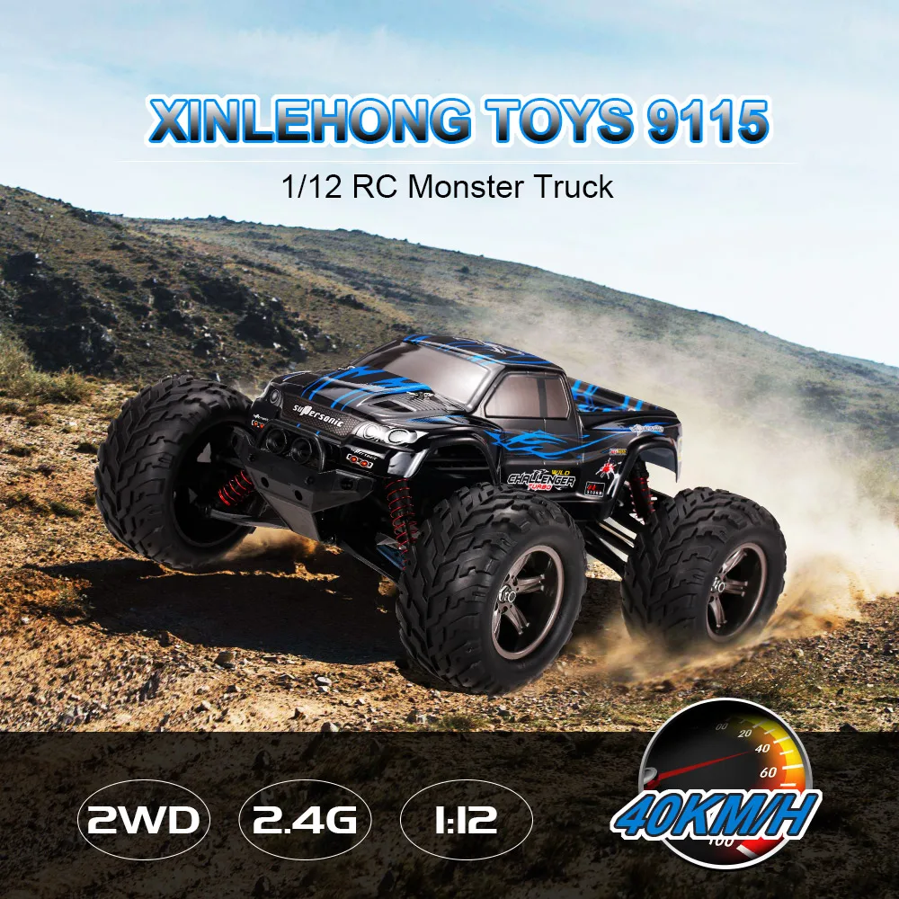 Игрушки xinlehong RC автомобиль 9115 2 4 GHz 2WD 1/12 40 км/ч Электрический RTR высокоскоростной