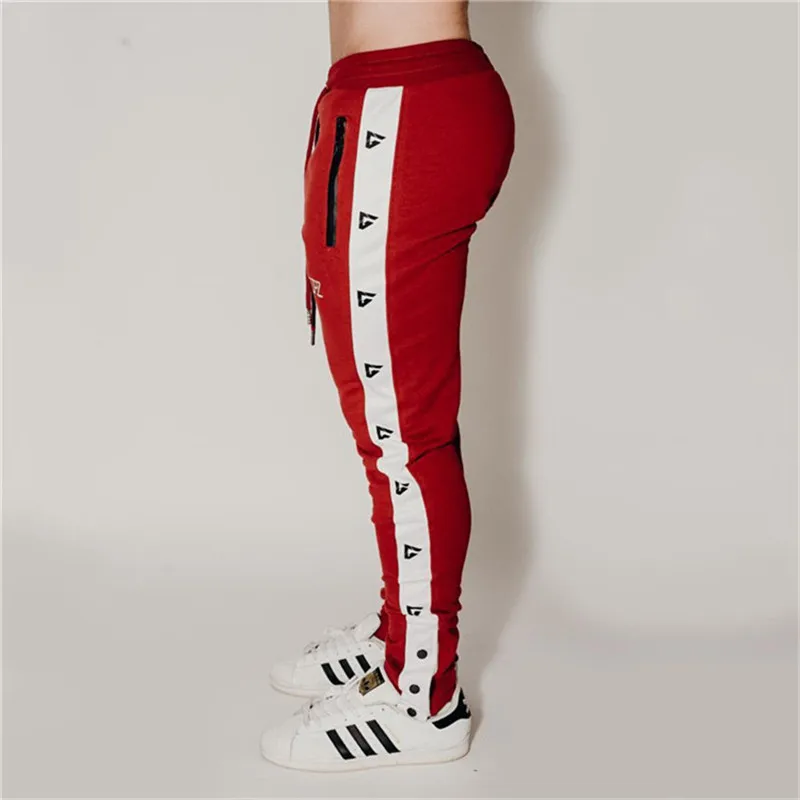 

GYMLOCKER men clothes 2018 joggers sweatpants pants Men's Fitness slim fit trousers mens long pants gyms Bodybuilding Sweatpants