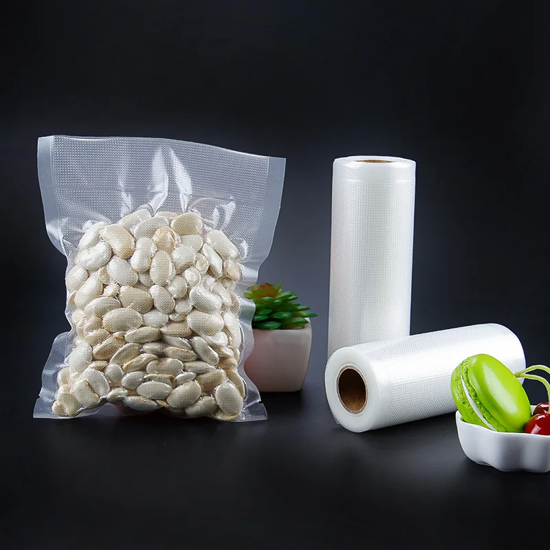 &quot6''/8&quot&quot Rolls Kitchen Vacuum Heat Sealer Food Saver Bag Grade Storage Clear Color Smooth|Сумки для вещей| |