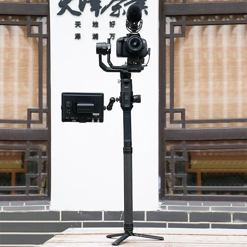 Телескопический Карманный стержень из углеродного волокна для Ulanzi Dji Ronin S Crane V2 2