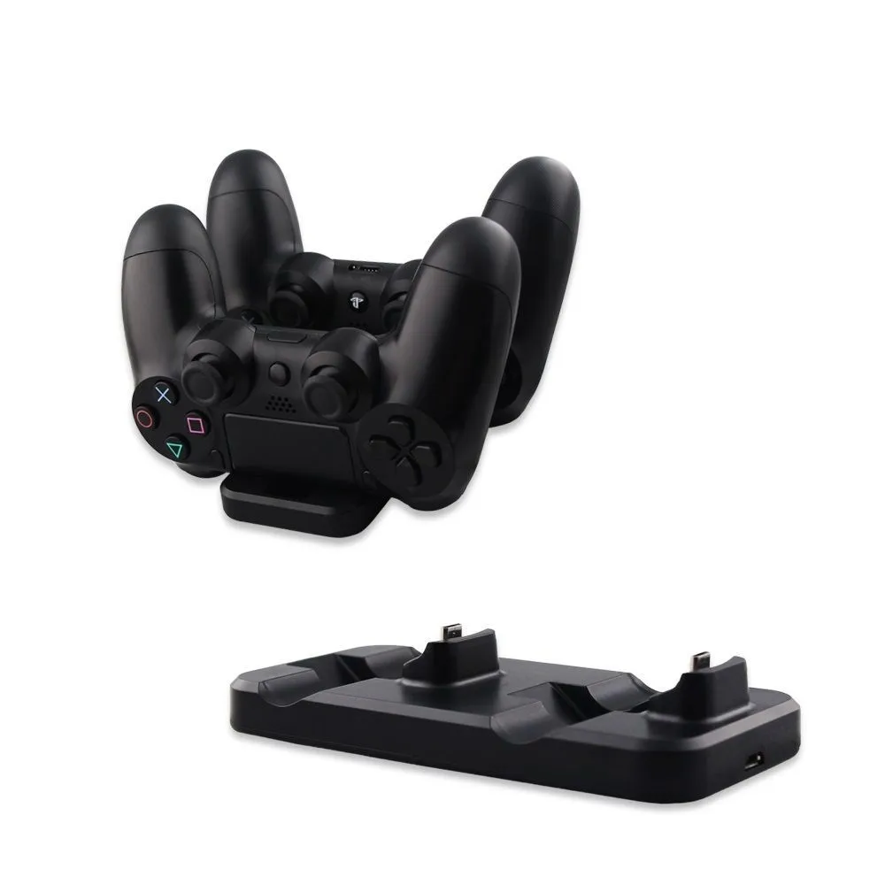 OIVO двойной USB зарядное устройство док станция для PLAYSTATION 4 PS4 контроллер|Геймпады| |