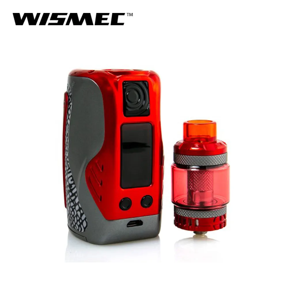 Оригинальный Wismec Reuleaux Tinker 300 Вт с емкостью для колонок 6 5 мл WL01 Coil VW/TC-Ni/TC-Ti/TC-SS/TCR