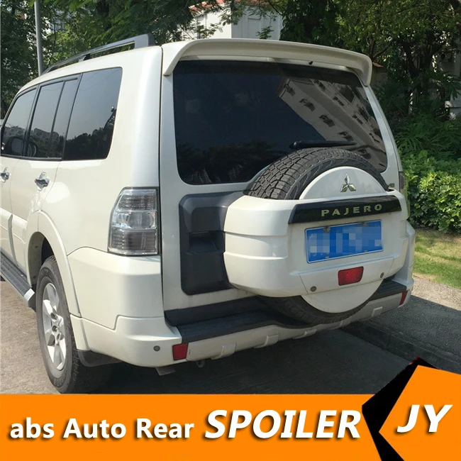 Для Mitsubishi PAJERO V73 спойлер 2006-2012 V73 спойлер высокое качество абс материал заднее крыло праймер цвет задний спойлер