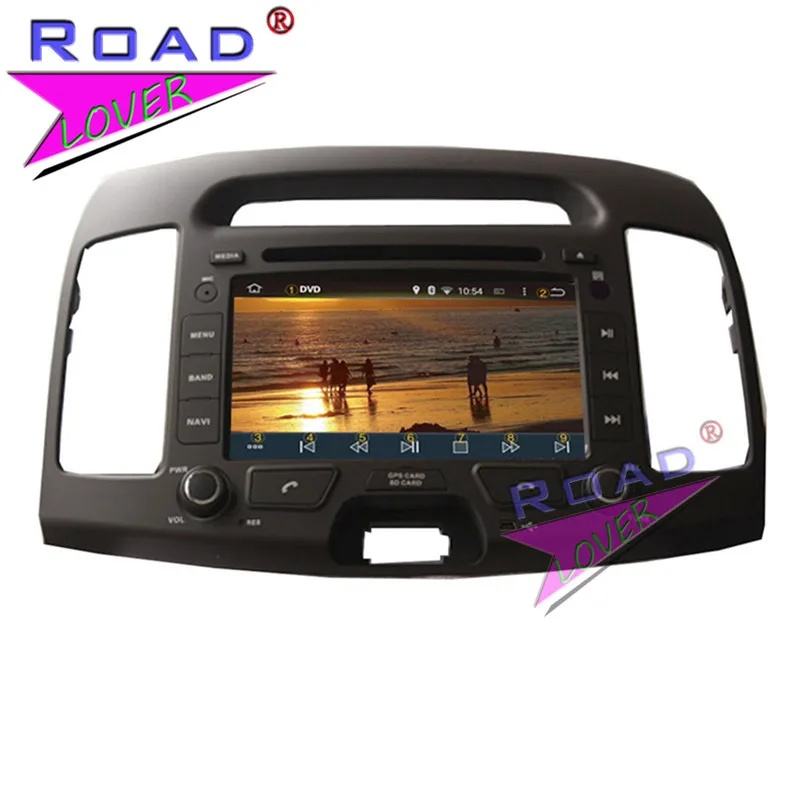 Roadlover Android 8 0 автомобильный DVD плеер радио для Hyundai Elantra 2007 2008 2009 2010 2011 Стерео GPS