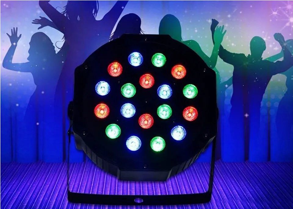 Мини LED Par light 12x3W RGBW/UV Light с DMX512 Master Slave Led плоский DJ оборудование Контроллер|led par