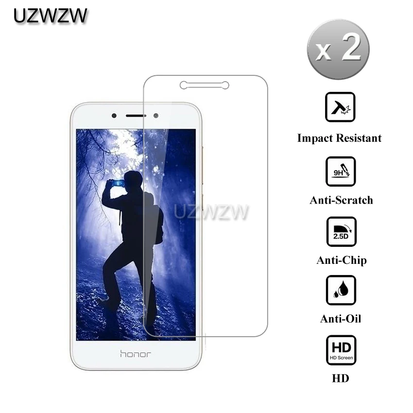 2 шт для huawei Honor 6A стекло 2.5D защитное Премиум Закаленное стекло для huawei Honor 6A DLI-AL10 Защитная пленка для экрана