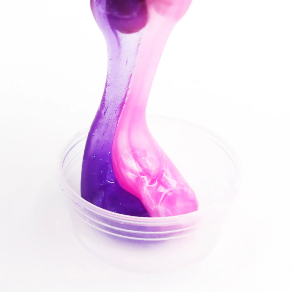 Пушистый слизи блеск шпатлевка мягкая глина светильник Playdough Lizun поставки слаймов талисманы Пластилин Жевательная Полимерная глина антистресс