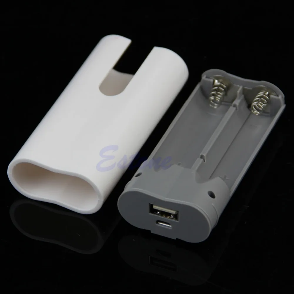 2x18650 USB банк питания для мобильных телефонов зарядное устройство коробка чехол MP3