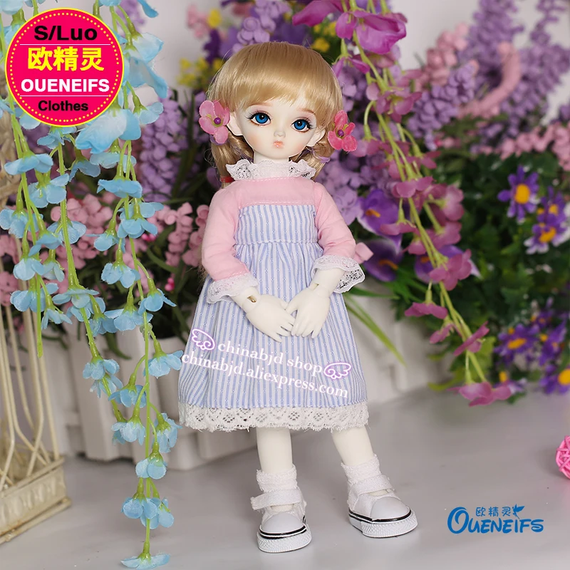 Одежда для куклы BJD SD 1/6 милое розовое платье девочки стильные игрушки цветов или
