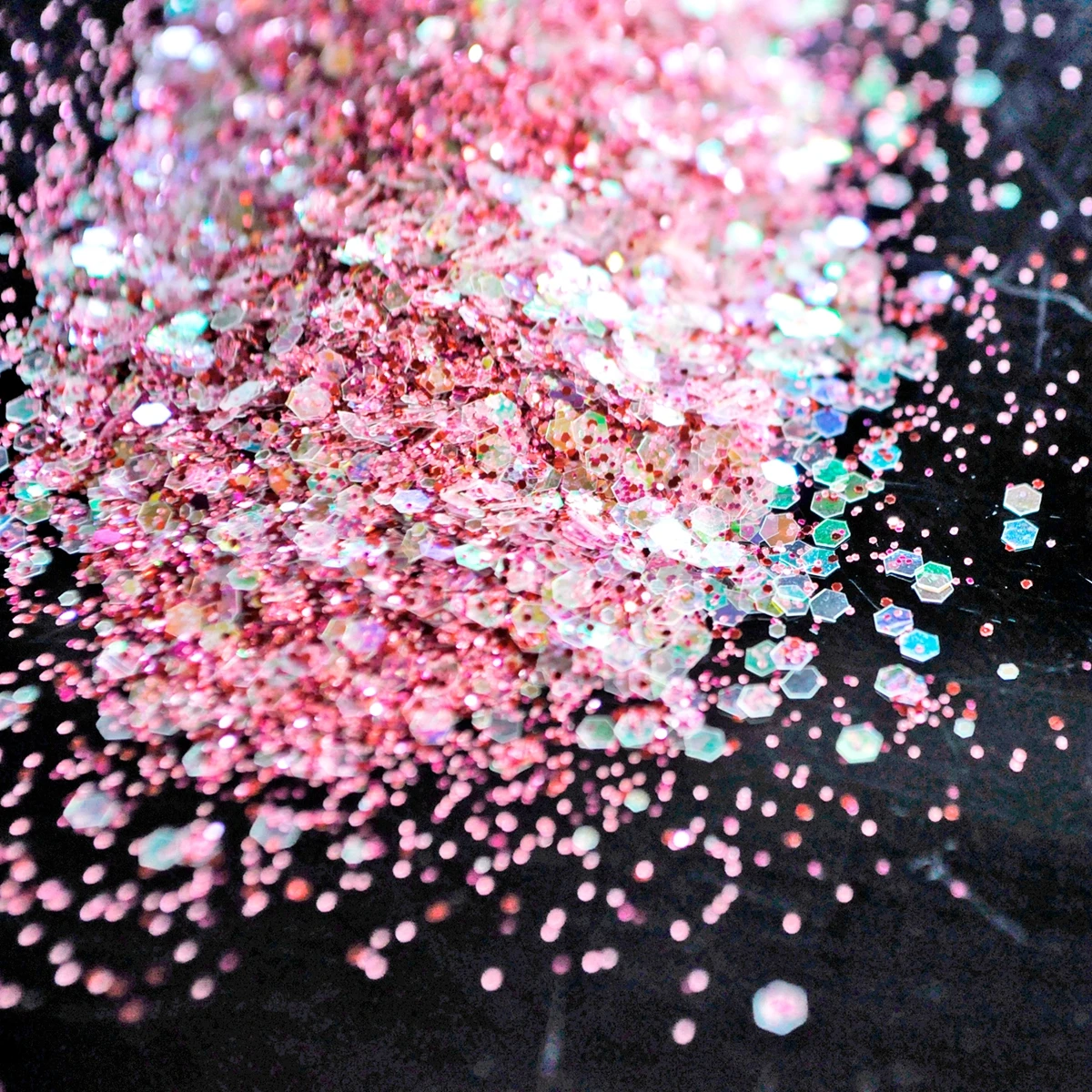 

Переливающийся прозрачный белый розовый DIY Дизайн ногтей украшения для женщин художественная пудра разноцветные инструменты