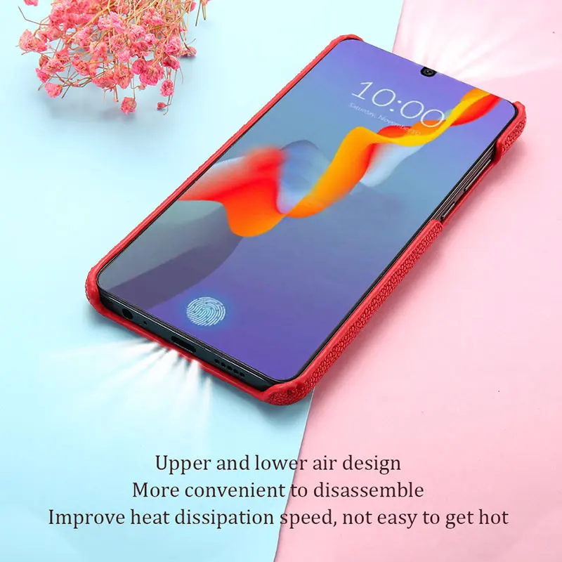 Натуральный кожаный чехол Stingray для Samsung note 10Pro роскошный с защитой от падения A70 S10