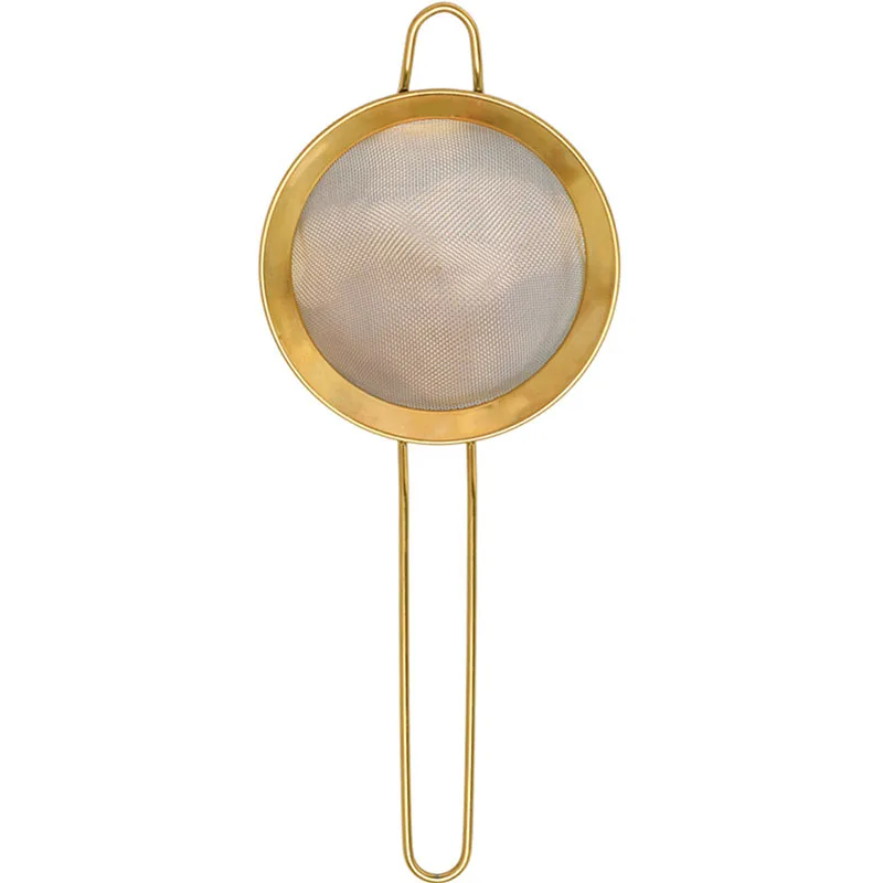 

Flour sifter 304 stainless steel holding super fine sugar sifter household large filter sifter baking sifter