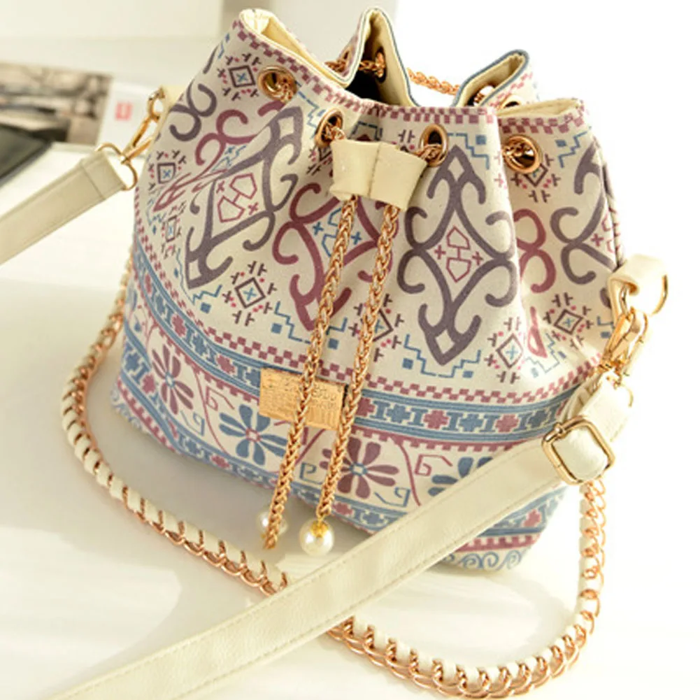 Сумка мессенджер Hobo белая с цепочкой|Сумки ручками| |