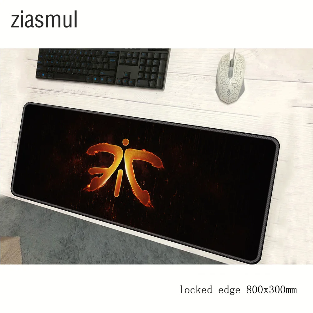 Fnatic Коврик для мыши горячая Распродажа компьютерный геймер 800x300x2 мм padmouse big locrkand