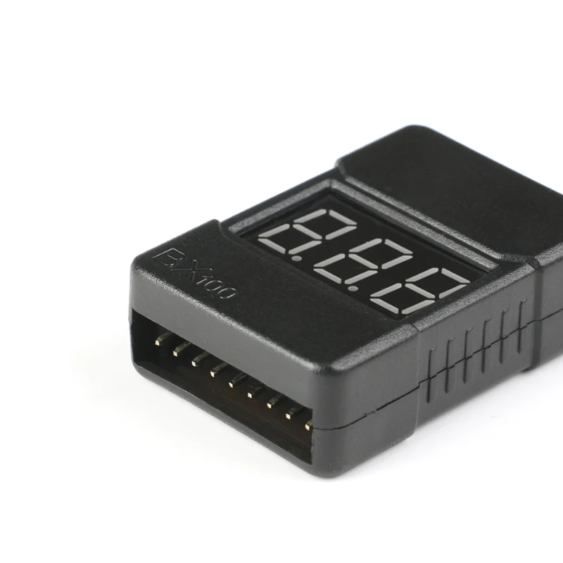 Тестер напряжения на аккумуляторах BX100 1 8S тестер низкого звуковой сигнал