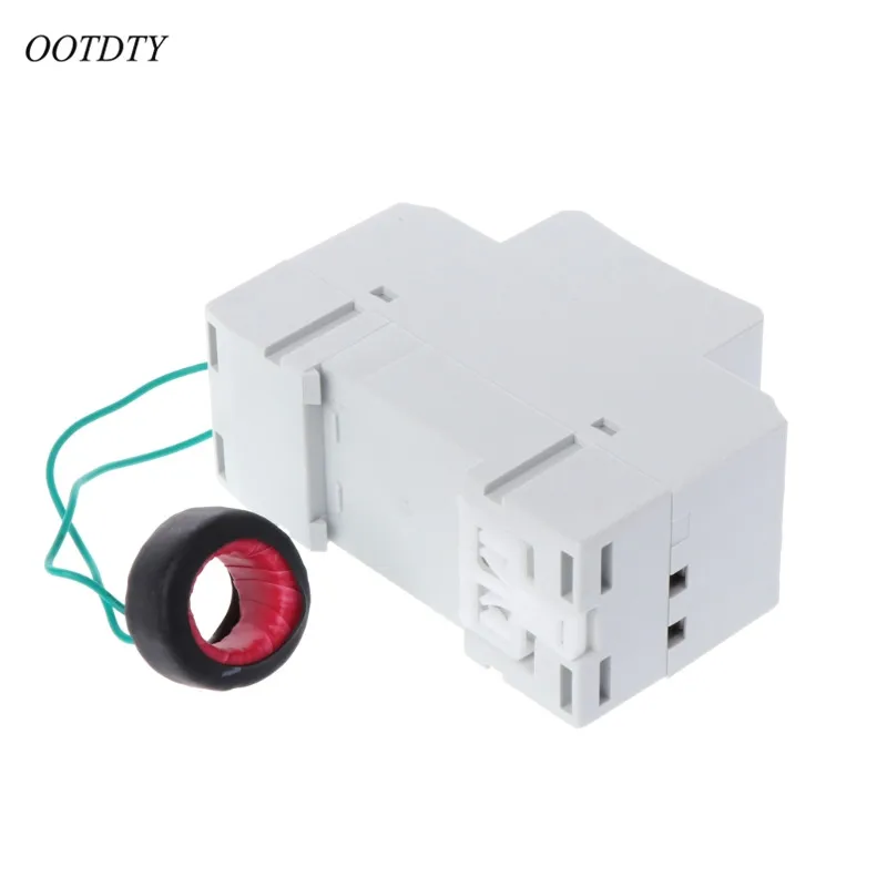 OOTDTY 2P 36 мм Din рейку двойной светодиодный измеритель напряжения Вольтметр