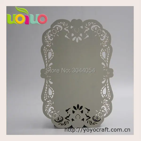 Простое меню лазерная резка спасибо карта стола имя карты Бесплатная печать