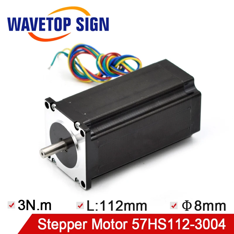 Шаговый электродвигатель Nema 23 57HS112 3004 с удерживающим крутящим моментом 3 Нм тока А
