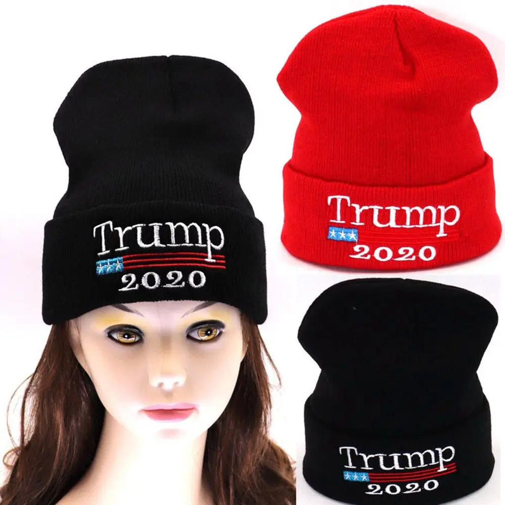 Красные шапочки Дональд Трамп, шапочки, шапочки, переизбранные, удерживают Америку большой вышивкой, флаг США, мага, НОВАЯ шапка, зимняя хлопковая шапка
